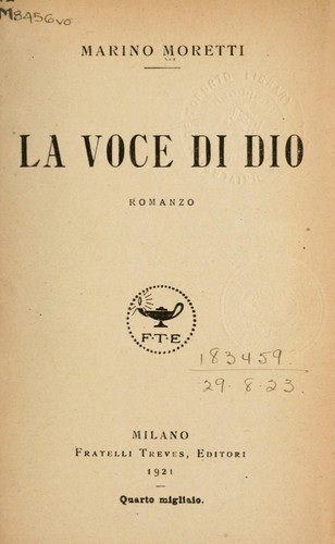 Cover for La Voce di Dio