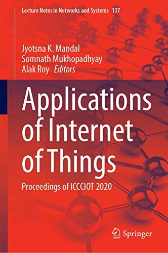Cover for Applications of Internet of Things