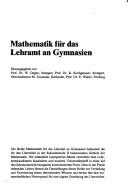 Cover for Analysis