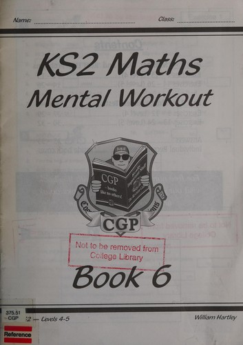 Cover for KS2 maths mental workout