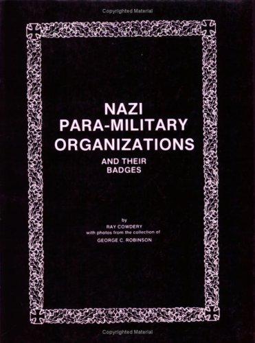 Cover for Nazi para-military organizations and their badges