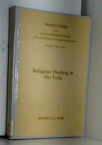 Cover for Religious healing in the Veda