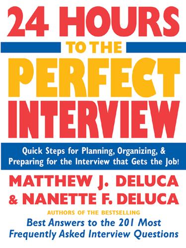 Cover for 24 Hours to the Perfect Interview