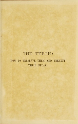 Cover for The teeth