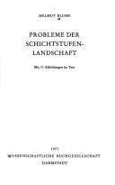 Cover for Probleme der Schichtstufen-Landschaft.
