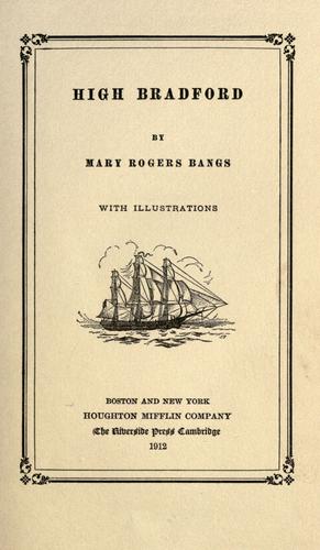 Cover for High Bradford