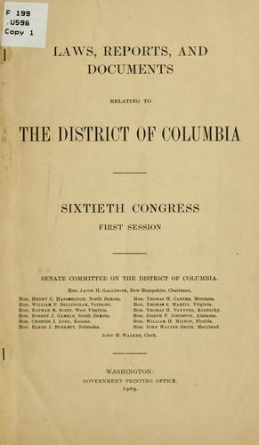 Cover for Laws, reports, and documents...