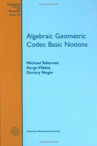 Cover for Algebraic Geometric Codes