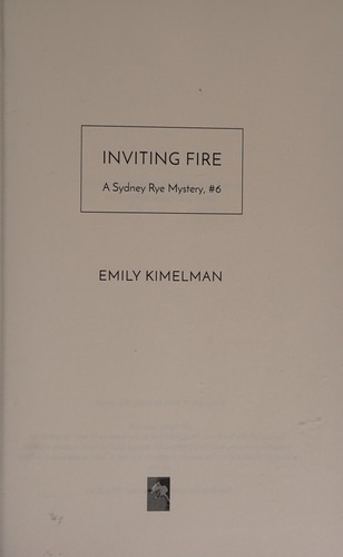 Cover for Inviting Fire