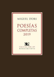 Cover for Poesías completas 2019