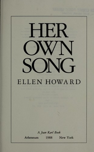 Cover for Her own song