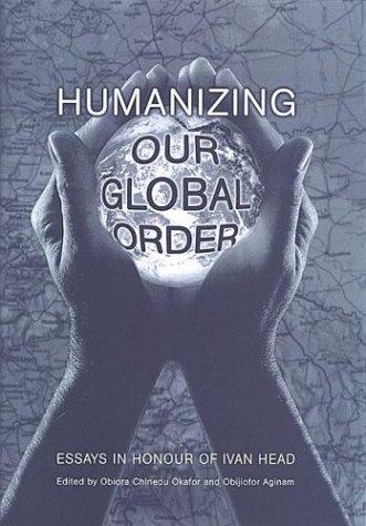 Cover for Humanizing Our Global Order