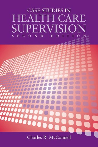 Cover for Case studies in health care supervision
