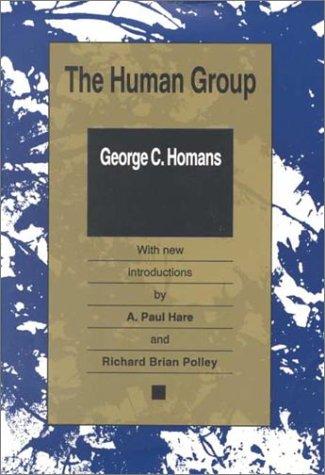 Cover for The human group