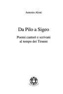 Cover for Da Pilo a Sigeo