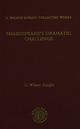 Cover for On Shakespeare: G. Wilson Knight