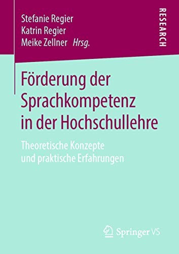 Cover for Förderung der Sprachkompetenz in der Hochschullehre