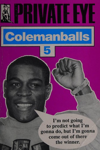Cover for Private eye Colemanballs 5