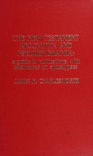 Cover for The New Testament apocrypha and pseudepigrapha