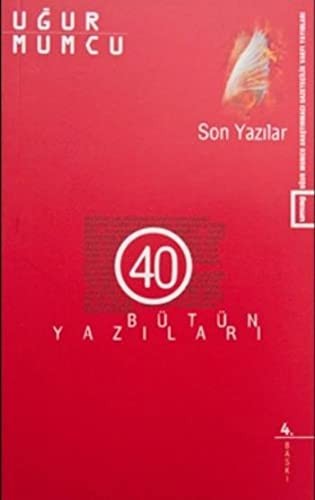 Cover for Son yazılar