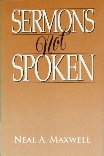 Cover for Sermons not spoken