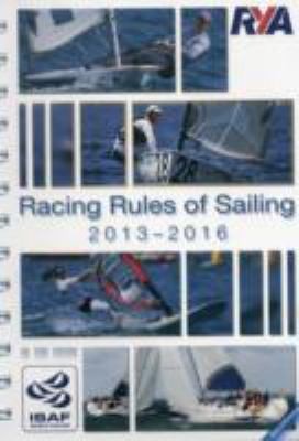 Cover for The Racing Rules Of Sailing For 2013 2016