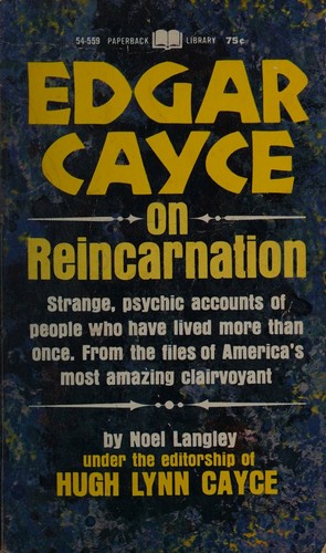 Cover for Edgar Cayce on reincarnation