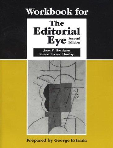 Cover for Exercise Workbook to accompany Editorial Eye