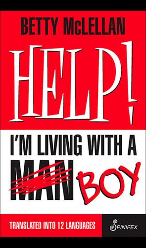 Cover for HELP! I'm Living With a (Man) Boy