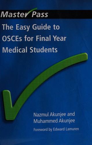 Cover for The easy guide to OSCEs for final year medical students