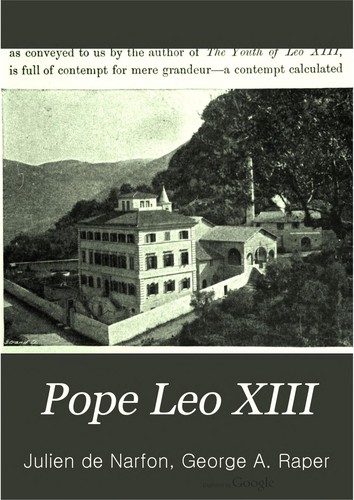Cover for Pope Leo XIII