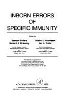 Cover for Inborn errors of specific immunity