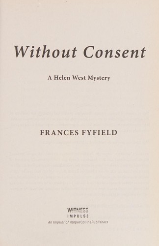 Cover for Without Consent