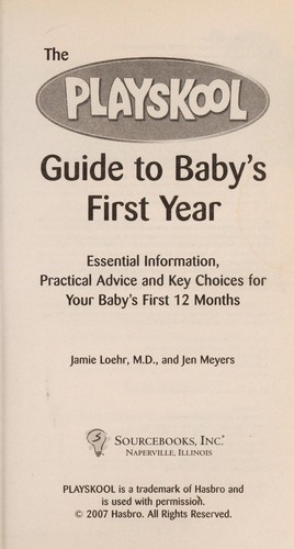 Cover for Playskool Mass - Baby's First Year (Playskool)