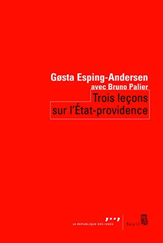 Cover for Trois leçons sur l'Etat-providence