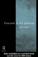 Cover for Foucault & the political