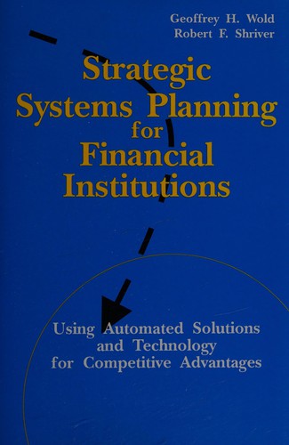 Cover for Strategic Systems Planning for Financial Institutions
