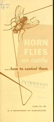 Cover for Horn flies on cattle