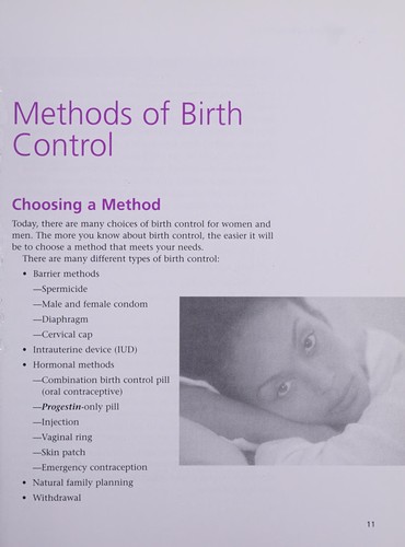 Cover for Birth Control,