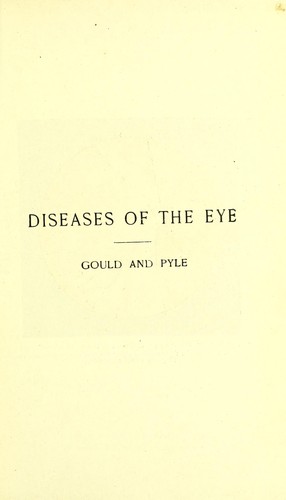 Cover for A compend of the diseases of the eye and refraction