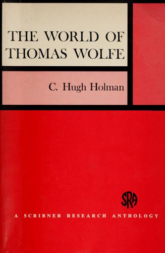 Cover for The world of Thomas Wolfe.