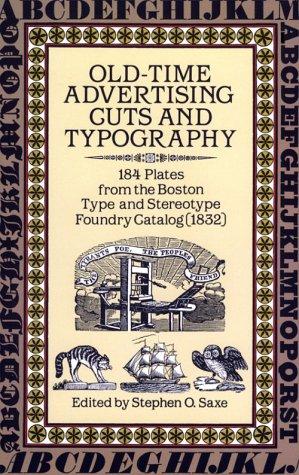 Cover for Old Time Advertising Cuts and Typography