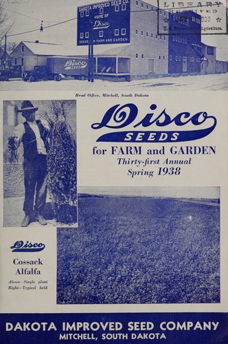 Cover for Disco seeds for farm and garden