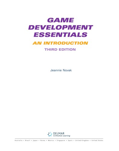Cover for Game development essentials