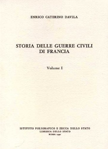 Cover for Storia delle guerre civili di Francia