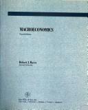 Cover for Macroeconomics