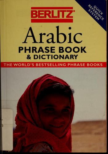 Cover for Berlitz Arabic phrase book & dictionary
