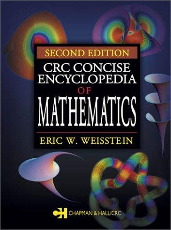Cover for CRC concise encyclopedia of mathematics
