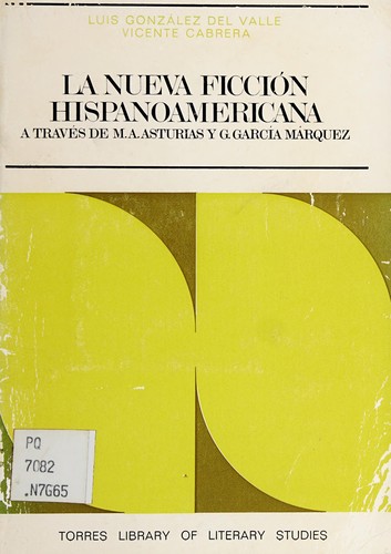 Cover for La nueva ficción hispanoamericana a través de M. A. Asturias y G. García Márquez
