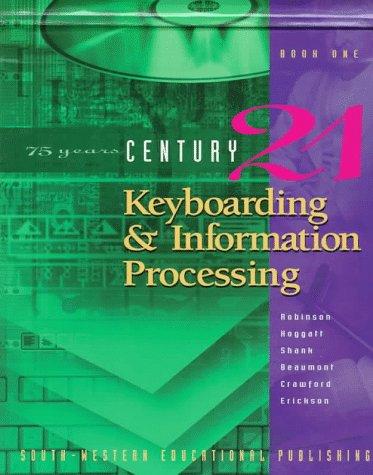 Cover for Century 21 keyboarding & information processing